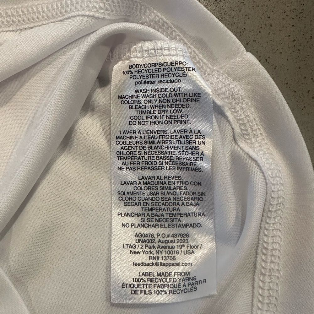 Adidas Boy's White Shortsleeve Logo T Shirt Size 18 months - Picture 3 of 5